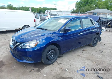 2016 Nissan Sentra S z USA, uszkodzony, nr VIN 3N1AB7AP6GY221737
